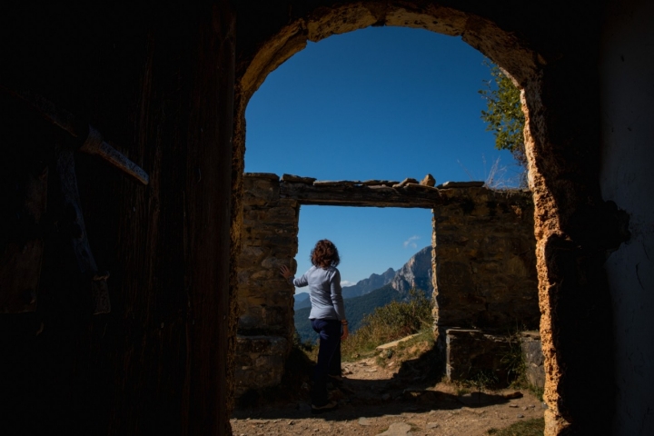 El atrio de Fajanillas se convierte en un mirador espectacular.