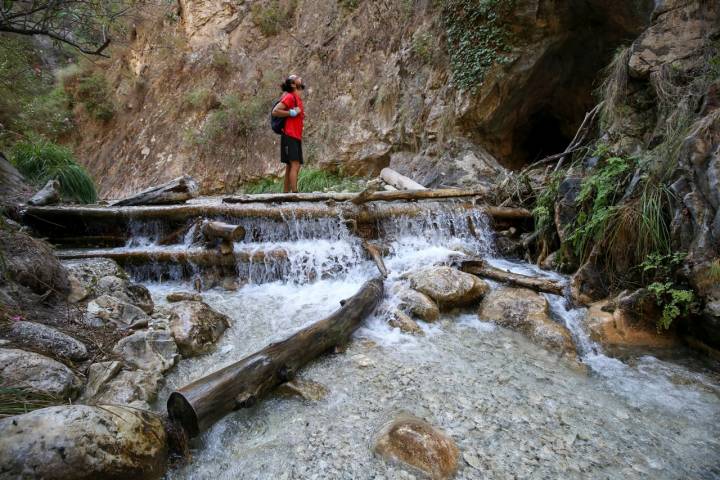 Ruta pozas río Chillar