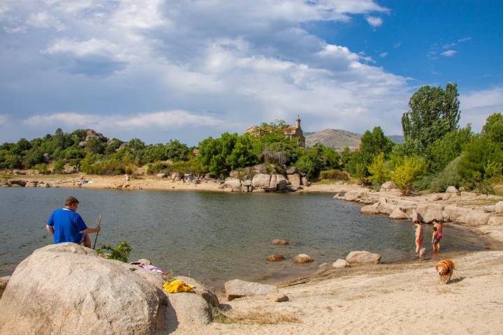 Pantano del Burguillo.