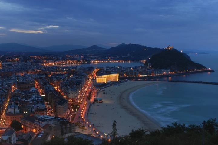 concha desde monte ulia donosti