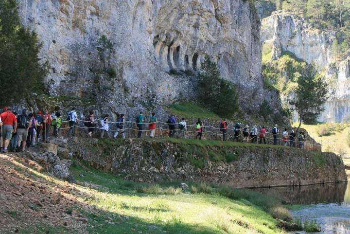 La ruta no tiene gran dificultad. Foto: Senderismo Sermar.