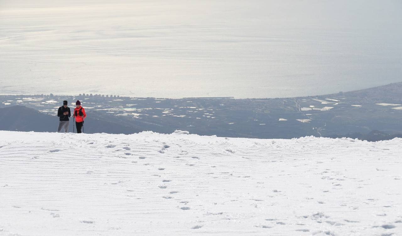 El milagro de la nieve en Málaga