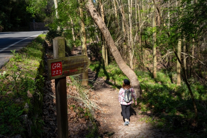 El Camí des Correu es una antigua vía de comunicación que une los pueblos de Esporles y Banyalbufar.