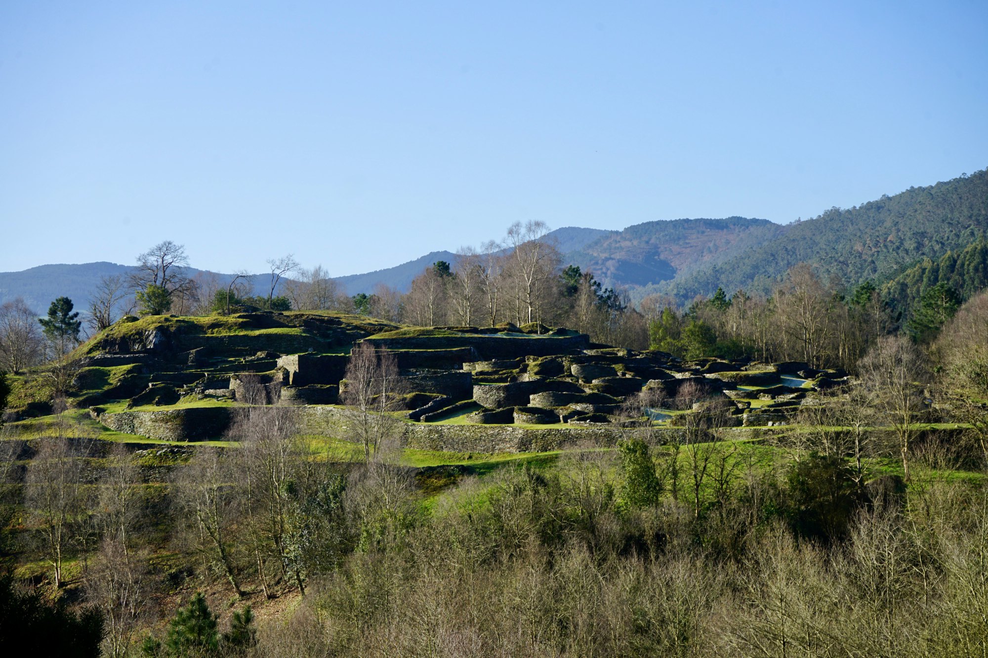 Vista del Castro de Coaña.