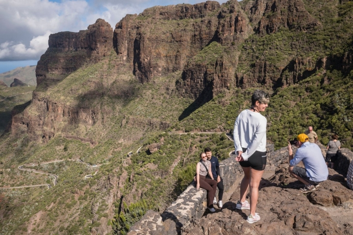 Miradores de Masca en la Ruta por Masca (noroeste de Tenerife)