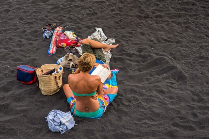 Playa de la capital, en Santa Cruz de La Palma