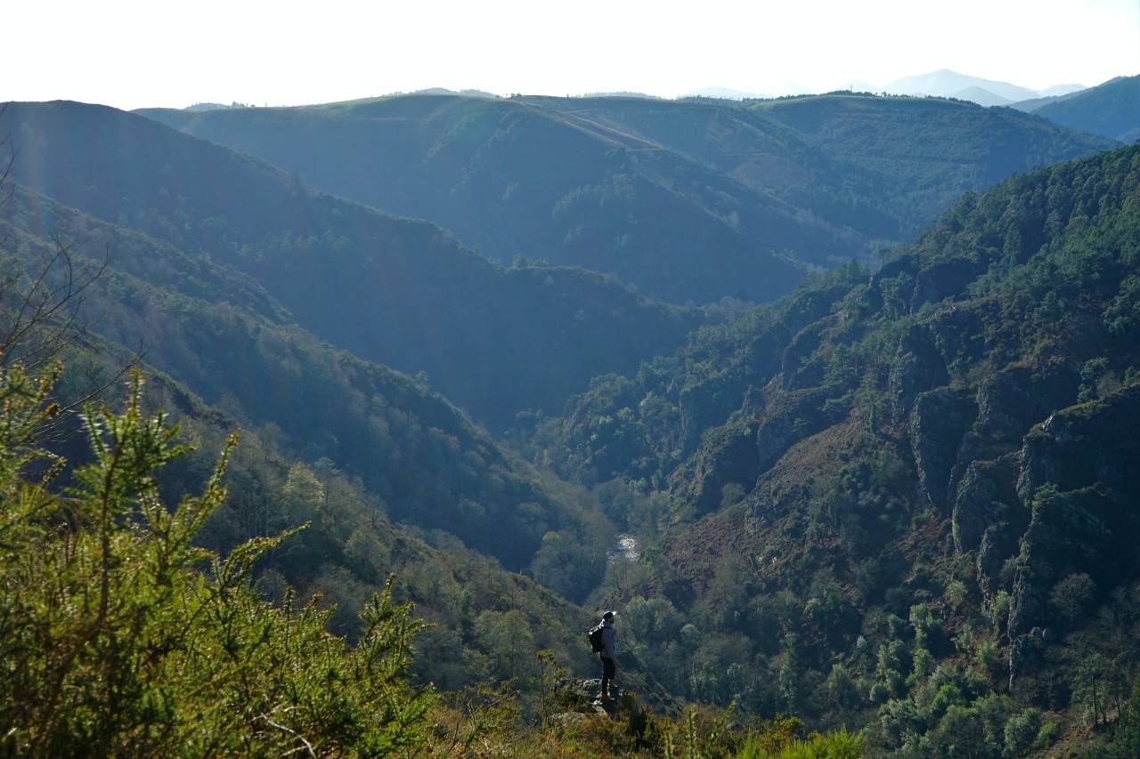 El encanto invernal del valle del Esva