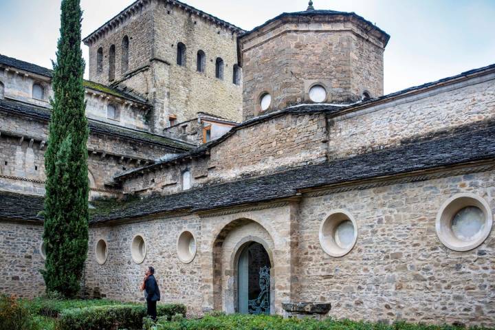 El antiguo claustro desmantelado.