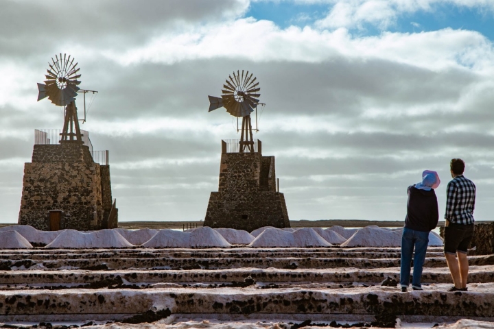 Las balsas de cristalización, las últimas del proyecto.