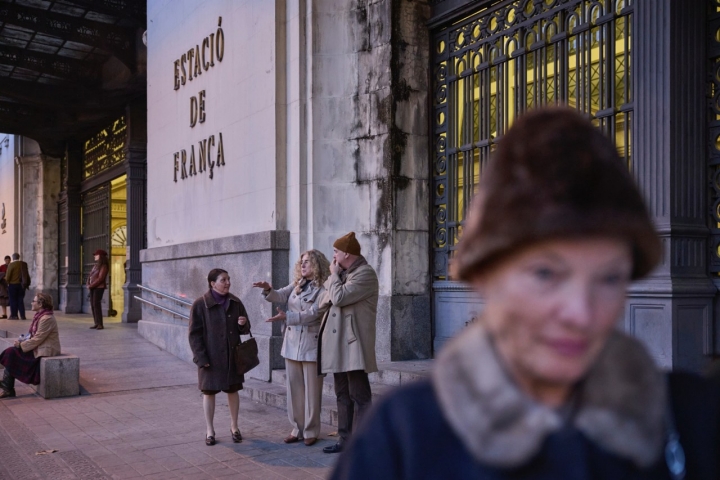 La gran Avenida del Marqués de l’Argentera (nº11), se usó para ubicar una estación francesa.