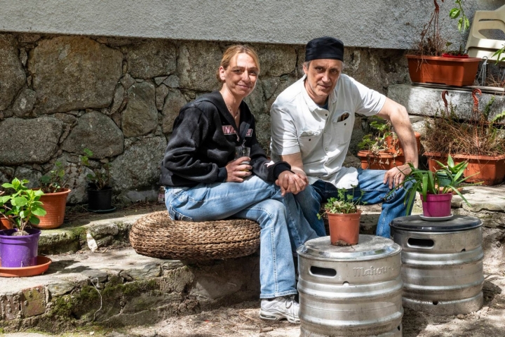 María Beltrán y Jaime Girón (Kiosko La Cabra)