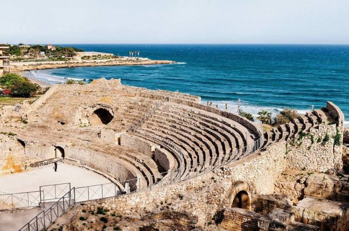 Teatro romano en Miravet, Tarragona. Foto: Flaminia Pelazzi