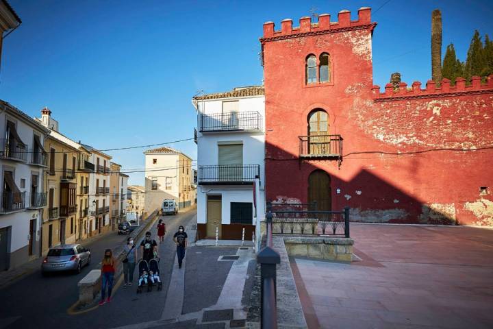 Castillo de Alhama de Granada del siglo XIX.