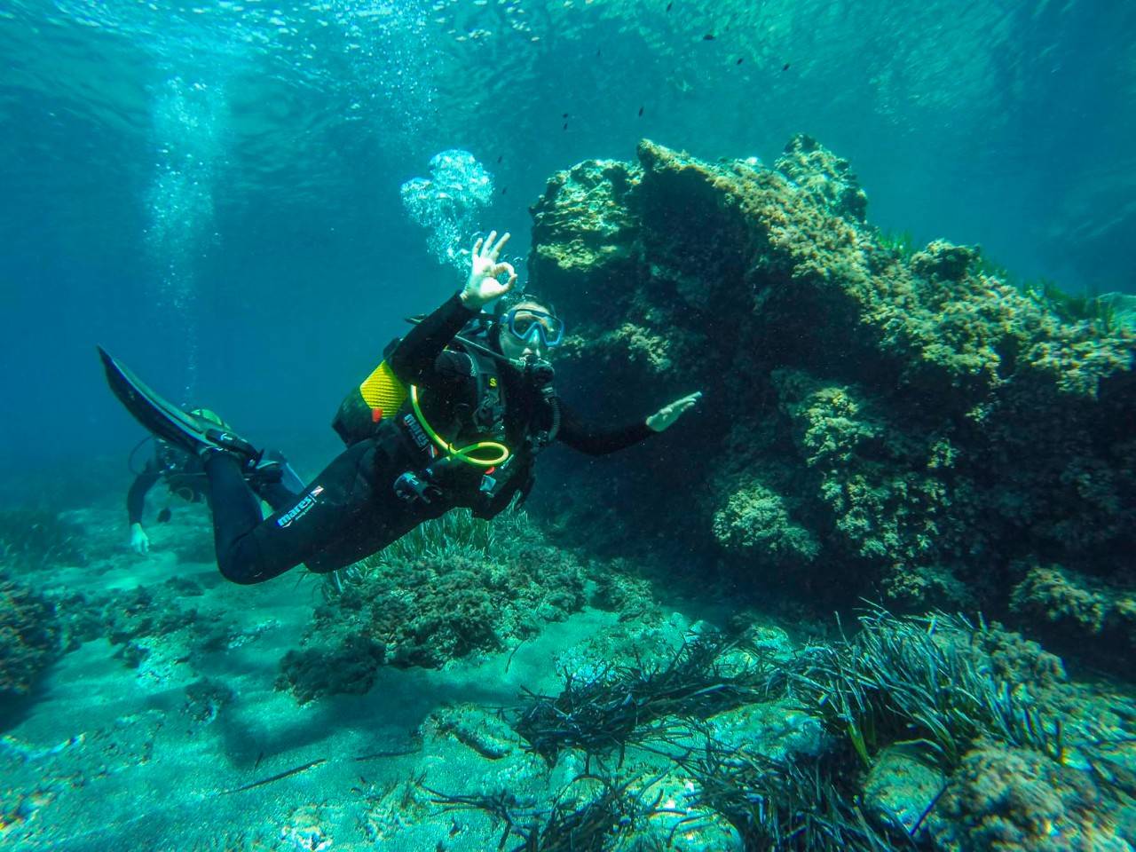 Cabo de Palos es un paraíso para adentrarte en el mundo del buceo.