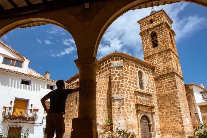 Ruta por Letur iglesia