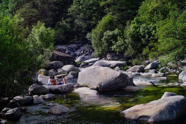 Los Pilones, uno de los baños más populares de la zona.