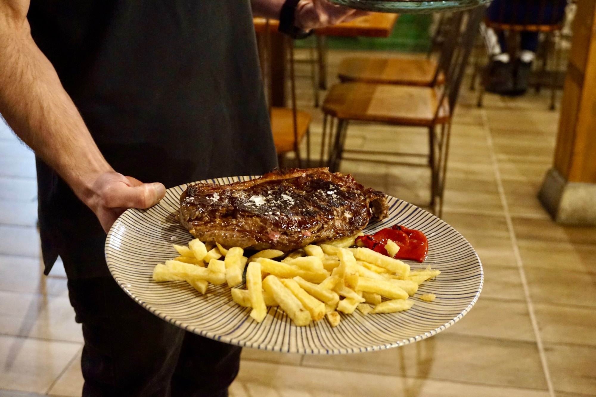 Uno de los platos del hotel rural la Bolera