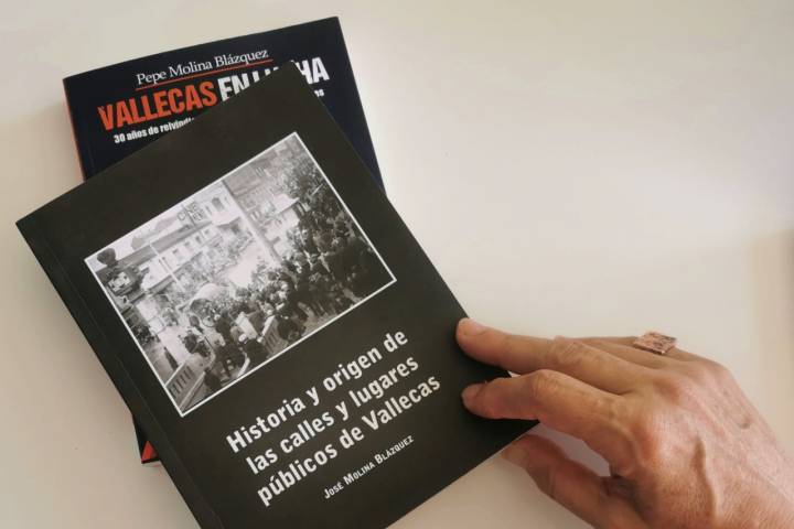 Portada del libro Historia y origen de las calles y lugares públicos de Vallecas