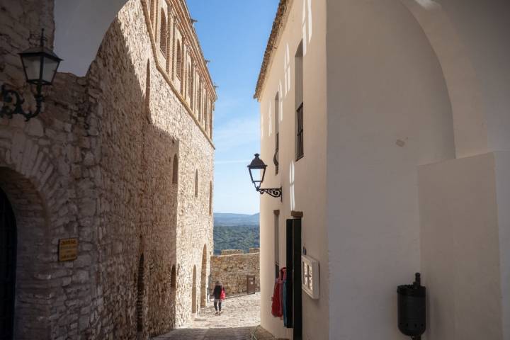 Pequeñas calles que desembocan en el Atlántico.