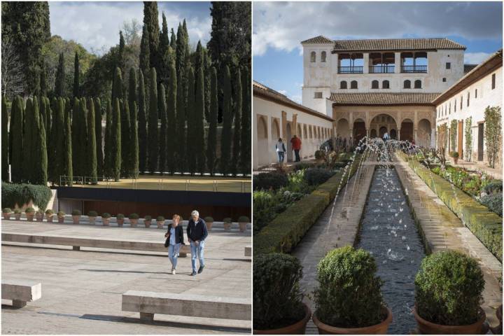 escenario jardines nuevos palacio patio de la acequia