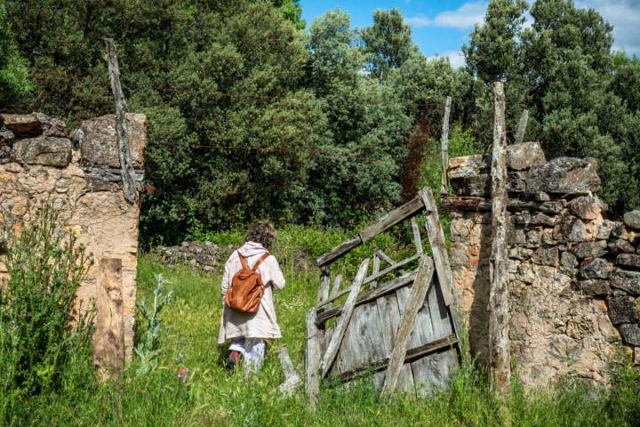 La soledad del lugar a veces es algo sobrecogedora.