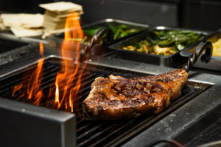 Cocina de Can Manel by Carles Flinch. Foto: Can Manel